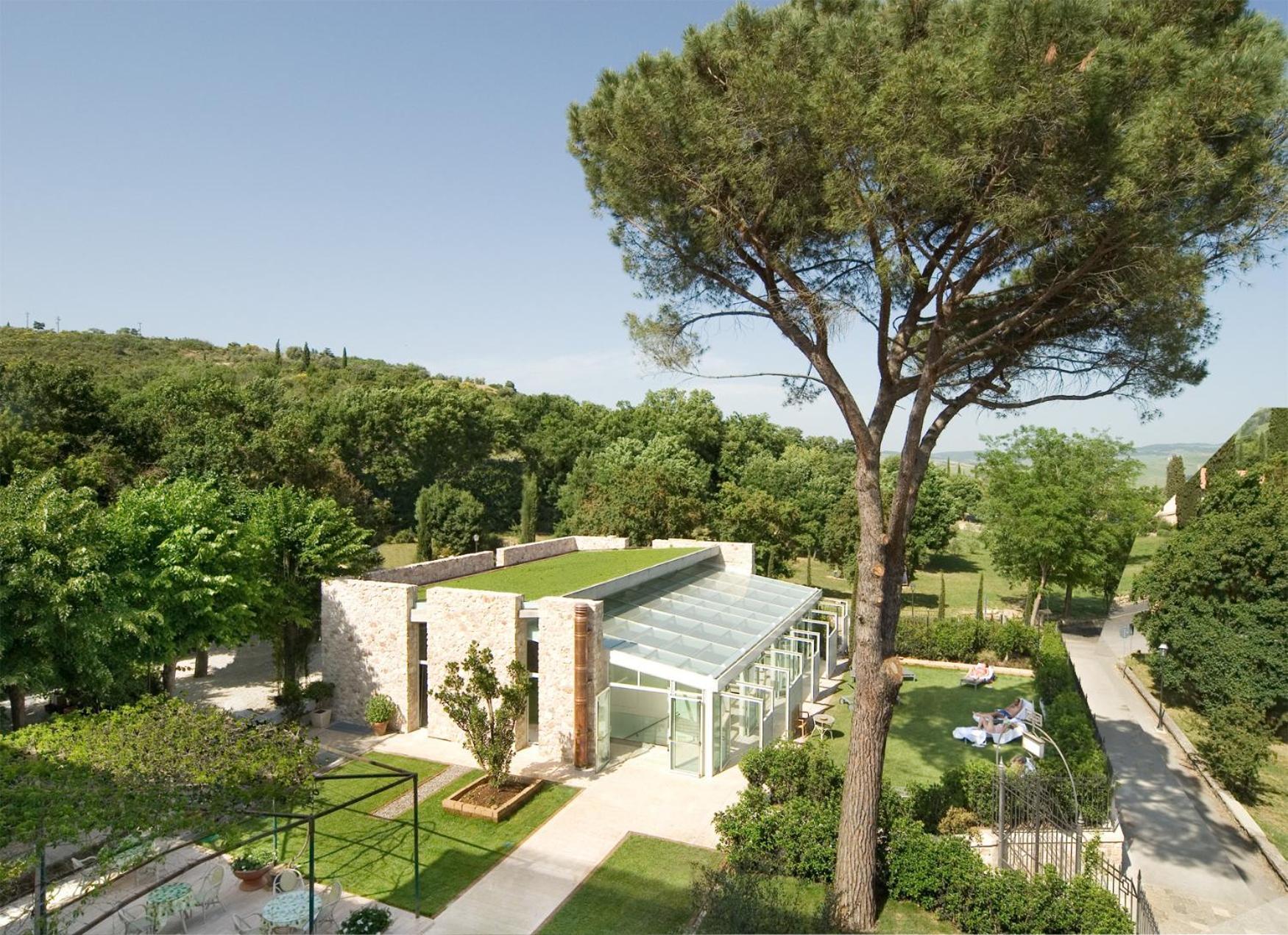 Albergo Le Terme Bagno Vignoni Exteriör bild