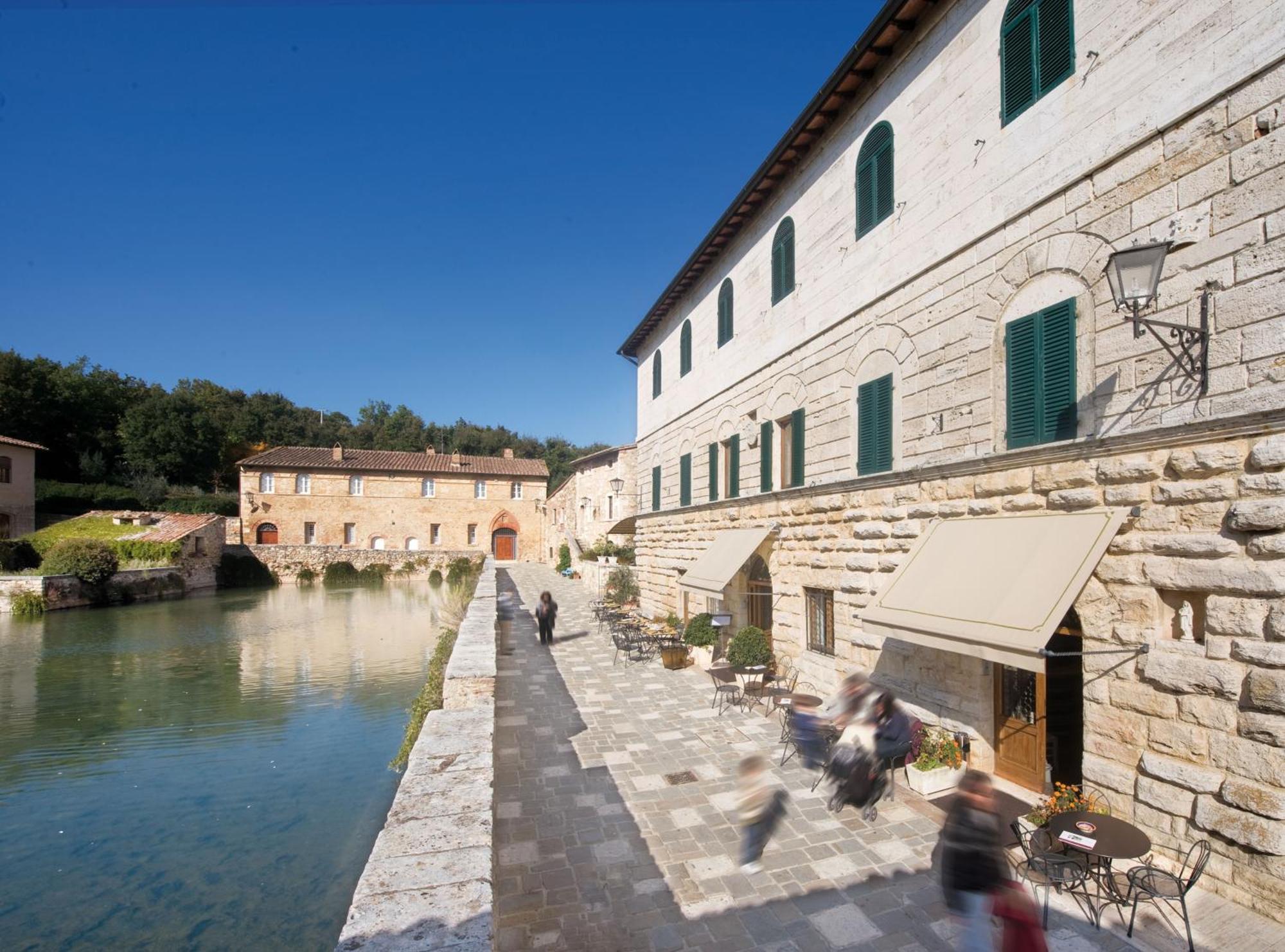 Albergo Le Terme Bagno Vignoni Exteriör bild